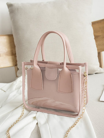 Mini Transparent Inner Bag 196 Chain Crossbody Bag For Women