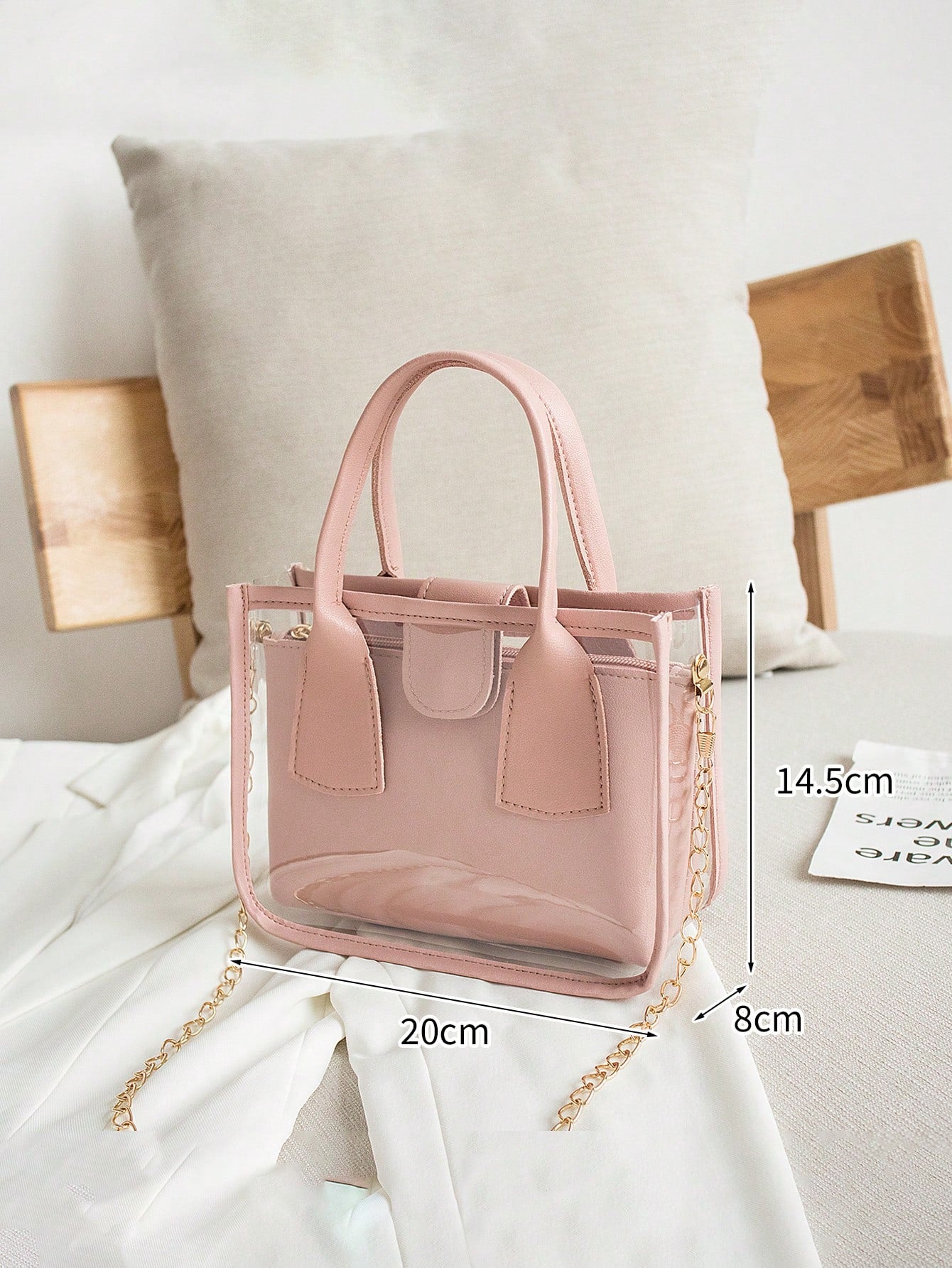 Mini Transparent Inner Bag 196 Chain Crossbody Bag For Women