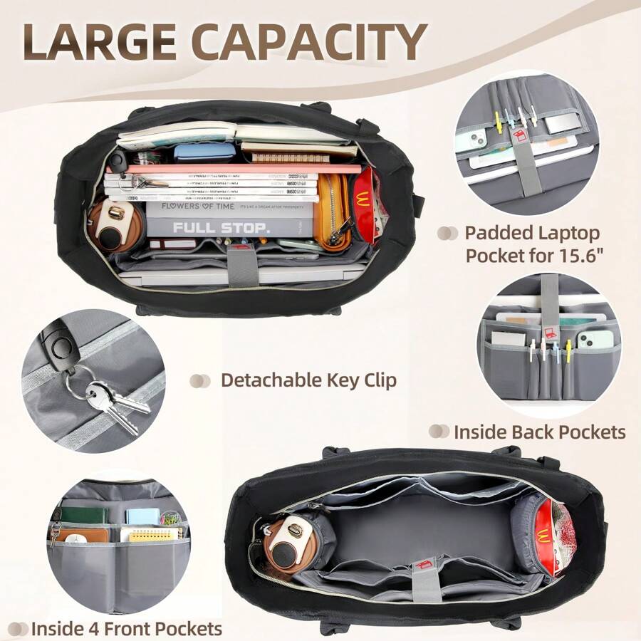 Business Office Work & laptop Bag with large capacity - Best for students & teachers