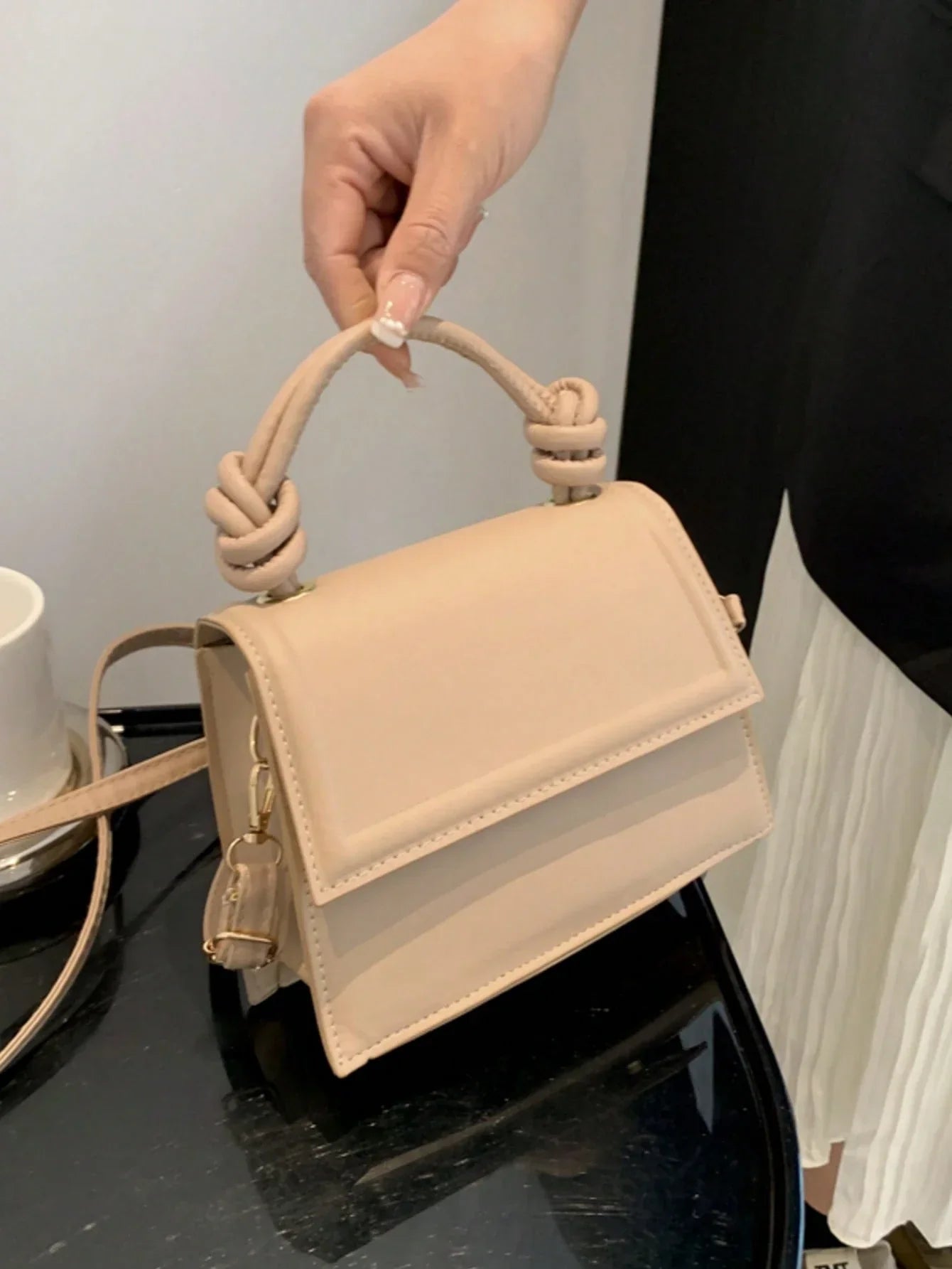 Women New Versatile, high quality Crossbody Square Bag