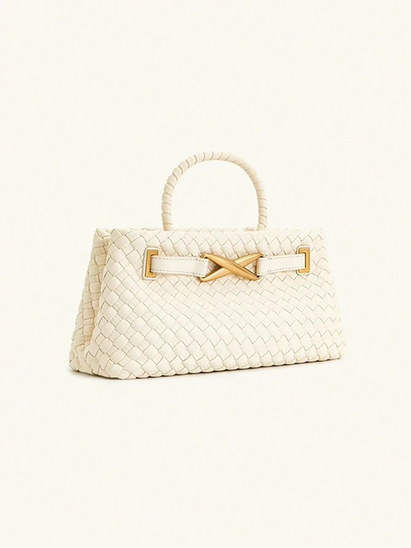 Fashionable Woven Tote Bag with large capacity